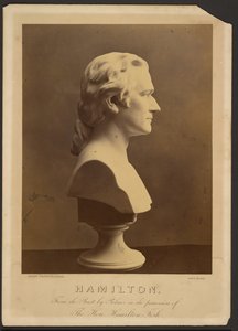 [Popiersie Alexandra Hamiltona] autorstwa Mathew B. Brady