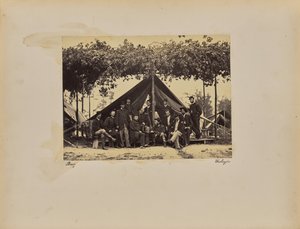 Butler i personel autorstwa Mathew B. Brady