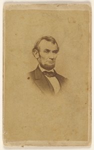 [Rycina przedstawiająca Abrahama Lincolna według fotografii Mathew B. Brady