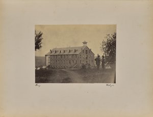 Więzienie Libbey [sic] autorstwa Mathew B. Brady