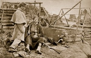 Ranny Zouave, 1861-65 autorstwa Mathew B. Brady