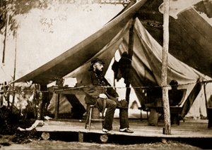 Generał Benjamin F. Butler, 1861-65 autorstwa Mathew B. Brady