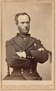Generał William Tecumseh Sherman, 1865 (zdjęcie) autorstwa Mathew Brady