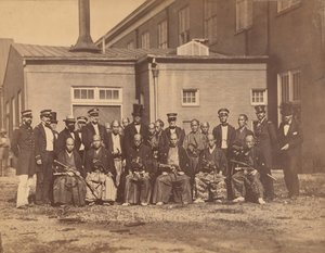 [Ambasada japońska, Navy Yard, Waszyngton, DC], 1860.