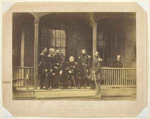 Generał porucznik Scott, naczelny generał armii i sztabów USA autorstwa Mathew Brady