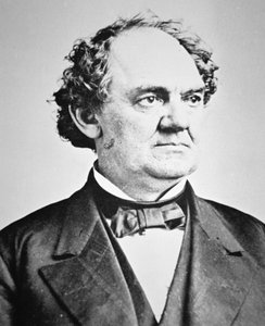 P. T. Barnum (zdjęcie czarno-białe) autorstwa Mathew Brady