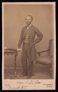 Portret Samuela Sullivana Coxa 1824-1889, przed 1889. autorstwa Mathew Brady