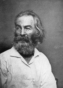 Walt Whitman 1819-1892, poeta amerykański, ok. 1880 r.