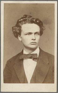August Strindberg autorstwa Mathias Hansen