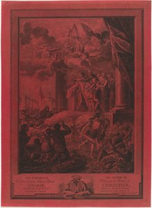 Łaskawość cesarza Józefa II dla protestantów, 1783 La Clemence de Joseph II (tytuł na obiekcie) autorstwa Mathias de Sallieth