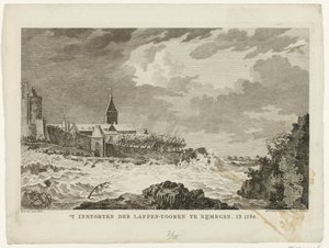 Zawalenie się wieży Lapp w Nijmegen, 1784 Zawalenie się wieży Lapp w Nijmegen. W 1784 (tytuł na obiekcie) autorstwa Mathias de Sallieth