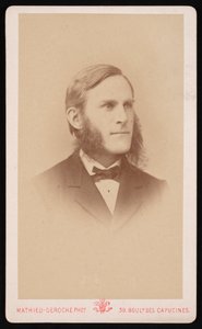 Portret Samuela Hubbarda Scuddera 1837-1911, ok. 1871 r. autorstwa Mathieu Deroche