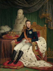 Król Willem I (olej na płótnie)