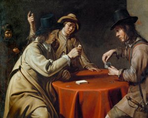 Les cheaters ponownie zjednoczeni Obraz Mathieu Le Nain (Lenain) (1607-1677) XVII wiek