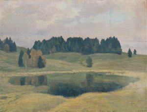 Abend am Mittenwaldsee autorstwa Mathilde Sitta Allé