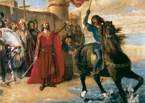 Rekonkwista, Hiszpania XIII wiek - Alfonso X el Sabio autorstwa Matias Moreno Gonzalez