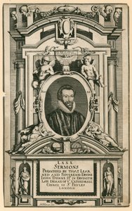 Dr John Donne, zmarły dziekan z katedry kościoła św. Pawła w Londynie