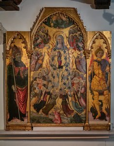 Wniebowzięcie Najświętszej Marii Panny, pierwsza połowa XV wieku (tempera na drewnie) autorstwa Matteo di (c.1430 95) Giovanni