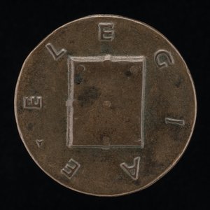 Księga zamknięta [rewers], 1446. autorstwa Matteo di Andrea de Pasti