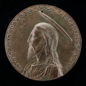 Jezus Chrystus [awers], 14461450. autorstwa Matteo di Andrea de Pasti