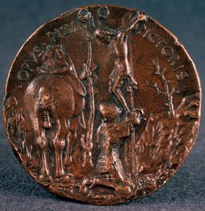 Medal na chwałę Sigismondo Pandolfo Malatesta Rewers, 1446.