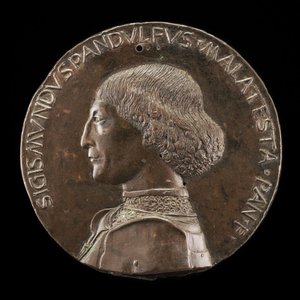 Sigismondo Pandolfo Malatesta, 1417-1468, Pan Rimini i Fano [awers], 1446.