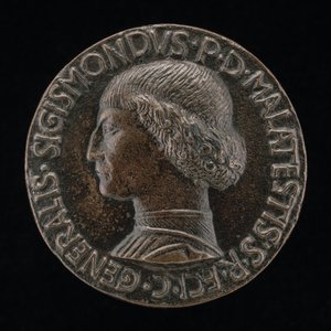 Sigismondo Pandolfo Malatesta, 1417-1468, Pan Rimini i Fano [awers], 1446.