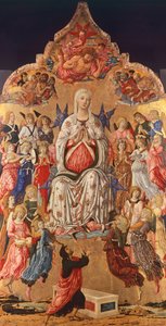 Madonna z pasa, autorstwa Matteo di Giovanni (ca 1430-1495)