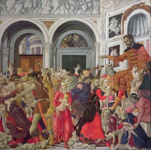 O Massacre dos Inocentes (óleo sobre painel)