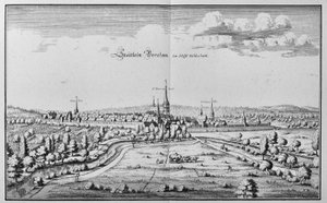 Bockenem, Dolna Saksonia, Niemcy autorstwa Matthaus Merian
