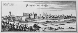 Büsterow autorstwa Matthaus Merian