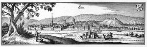 Calw.jpg - fragment z Topographia Sueviae (Schwaben) autorstwa Matthaus Merian