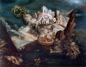 Krajobraz antropomorficzny, c1613-1650