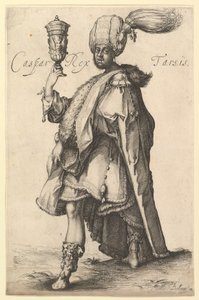 Caspar, wg serii Trzech Króli Jacquesa Bellange
