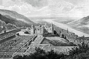 Zamek Heidelberg, Niemcy, 1620 1903.