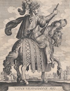 Ilustracja 10: Cesarz Tytus na koniu, z 