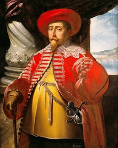 Portret króla Szwecji Gustawa II Adolfa 1594-1632, 1631-1632.