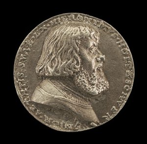 Hieronymus Holzschuher, 1469-1529, Patrycjusz Norymberski [awers], 1529. autorstwa Matthes Gebel