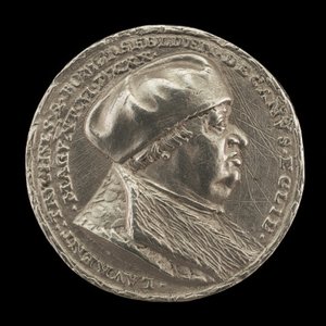 Lorenz Truchsess von Pommersfelden, 1473-1543, dziekan katedry w Moguncji [awers].