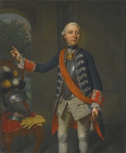 Portret Friedricha Wilhelma Ernsta, hrabiego Schaumburg-Lippe 1724-1777, 1763