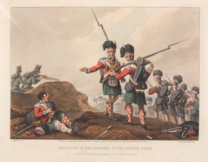 Anegdota o odwadze szkockiego kobziarza z 71 Pułku Highland w bitwie pod Vimiero