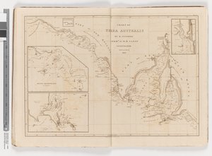 Mapa Terra Australis, południowe wybrzeże, arkusz III