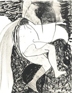 Des Bêtes" Artist Book 3, 2018 (litografia)