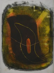 tabla dwa, 2020 (linoryt) autorstwa Matthew Hilton