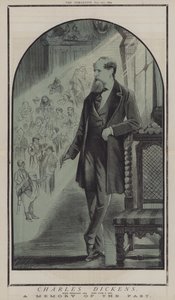 Charles Dickens (kolor lito) autorstwa Matthew
