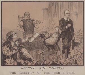 Wytchnienie — nie przebaczenie! lub Egzekucja Kościoła Irlandzkiego autorstwa Matthew