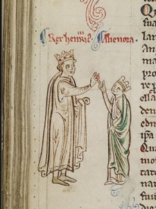 Małżeństwo Henryka III i Eleonory z Prowansji Z Historii Anglorum, Chronica majora