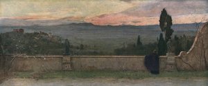 Val DArno: Wieczór, ok. 1901, ok. 1930.