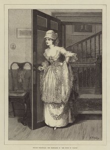 Private Theatricals, Miss Hardcastle w She Stoops to Conquer