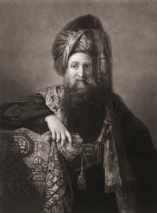 Edwarda Wortleya Montagu. Portret. (wydrukować) autorstwa Matthew William (after) Peters